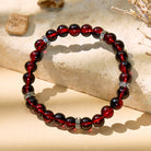 FuAttract Passion Vitality & Positive Energy Red Crystal Boho Glaze Bead Bracelet - image 1