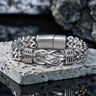 FuAttract Strength Confidence & Protection Stainless Steel Twist Link Double Layer Chain Bracelet - image 2