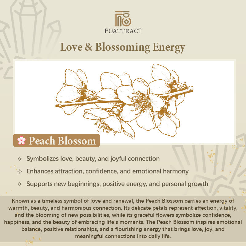 FuAttract Protection & Positive Energy Cinnabar Peach Blossom Fu Character Bracelet - image 7