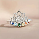 FuAttract Fortune Charm & Protection Copper Zircon Lotus Ring - image 2
