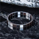FuAttract Stability Grounding & Confidence Hematite Small S Wave Magnetic Bracelet - Small Square - image 8