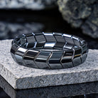 FuAttract Stability Grounding & Confidence Hematite Small S Wave Magnetic Bracelet - image 12
