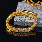 FREE Today: Strength Stability & Connection Woven Square Reversible Stainless Steel Bracelet - image 15