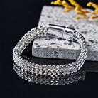 FREE Today: Strength Stability & Connection Woven Square Reversible Stainless Steel Bracelet - image 2
