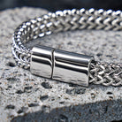 FREE Today: Strength Stability & Connection Woven Square Reversible Stainless Steel Bracelet - image 7
