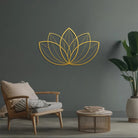 FuAttract Purity Harmony & Serenity Lotus Geometry Yoga Metal Wall Decor Home Art Decor - image 19