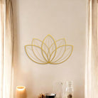 FuAttract Purity Harmony & Serenity Lotus Geometry Yoga Metal Wall Decor Home Art Decor - image 12