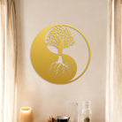 FuAttract Growth Serenity & Sacred Yin Yang Tree of Life Metal Wall Decor Home Art Decor - image 14