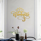 FuAttract Harmony Peace & Sacred Namaste Gesture Lotus Metal Wall Decor Home Art Decor - image 13