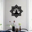 FuAttract Peace Harmony & Spiritual Seated Buddha Lotus Mandala Home Art Metal Wall Decor - image 9