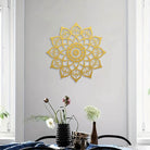 FuAttract Wisdom Peace & Spiritual Lotus Mandala Metal Wall Decor Home Art Decor - image 14
