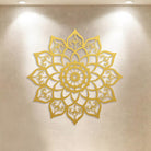 FuAttract Wisdom Peace & Spiritual Lotus Mandala Metal Wall Decor Home Art Decor - image 13