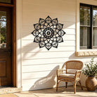 FuAttract Wisdom Peace & Spiritual Lotus Mandala Metal Wall Decor Home Art Decor - image 9