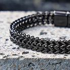 FuAttract Strength Stability & Connection Woven Square Reversible Stainless Steel Bracelet - image 26