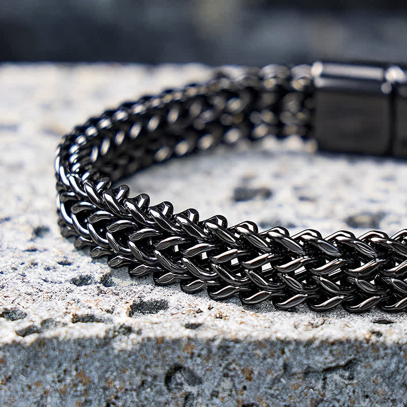 FREE Today: Strength Stability & Connection Woven Square Reversible Stainless Steel Bracelet - image 26