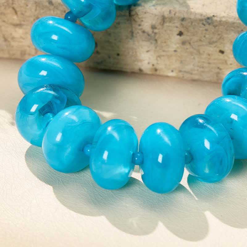 FuAttract Joy Creativity & Confidence Colorful Acrylic Bead Dopamine Fashion Necklace - image 2