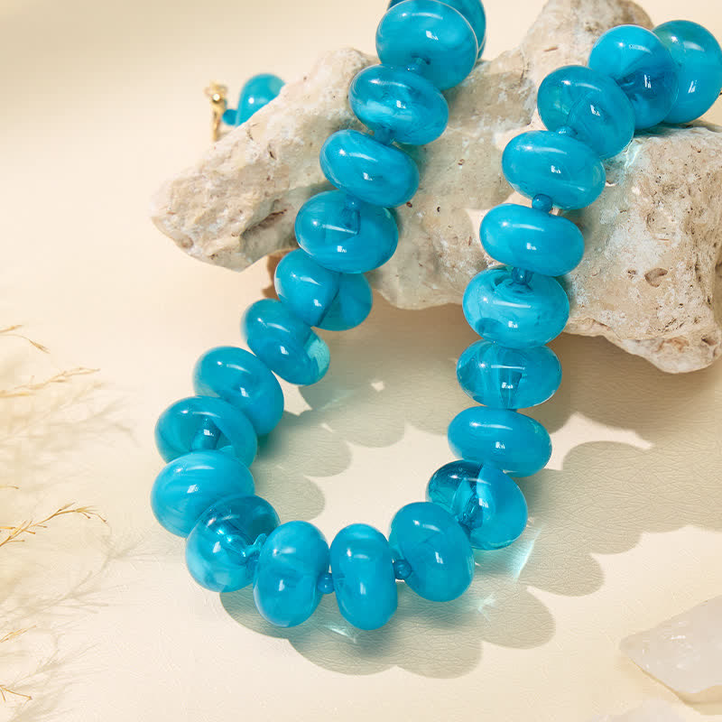 FuAttract Joy Creativity & Confidence Colorful Acrylic Bead Dopamine Fashion Necklace - image 3