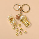 FuAttract Protection Fortune & Safe Travel Acrylic Imitation Gold Foil Mazu Zodiac Horse Sycee Engraved Keychain - image 15