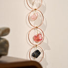 FuAttract Serenity Healing & Harmony Irregular Seven Chakra Raw Crystal Bohemian Wall Decor - image 4