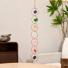 FuAttract Serenity Healing & Harmony Irregular Seven Chakra Raw Crystal Bohemian Wall Decor - Seven Chakra Crystal - image 0