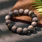 FuAttract Protection Grounding & Good Fortune Obsidian Meteorite Bead Bracelet - image 2
