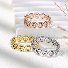 FuAttract Wealth Protection & Auspicious Energy Titanium Steel Five Emperor Coins Money Ring - image 7