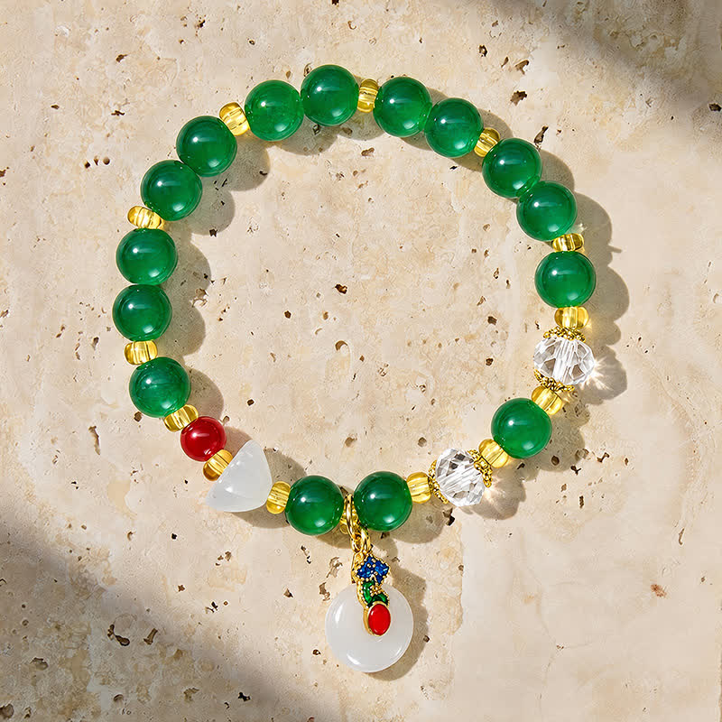FuAttract Protection Blessing & Peaceful Energy Chinese-style Ping An Buckle Bracelet - image 5