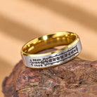FuAttract Fortune Prosperity & Feng Shui Stainless Steel Five-Way God of Wealth Ring - image 2