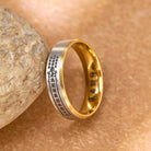 FuAttract Fortune Prosperity & Feng Shui Stainless Steel Five-Way God of Wealth Ring - image 1