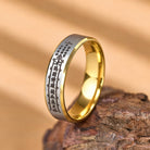 FuAttract Fortune Prosperity & Feng Shui Stainless Steel Five-Way God of Wealth Ring - image 5