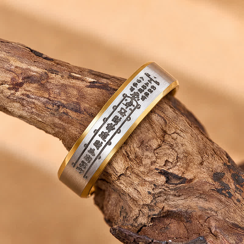 FuAttract Fortune Prosperity & Feng Shui Stainless Steel Five-Way God of Wealth Ring - image 4