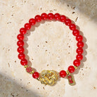 FuAttract Fortune Prosperity & Auspicious Energy Glaze Bead Chinese Dragon Coin FU Bracelet - image 3