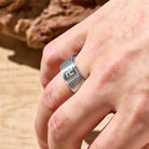 FuAttract Wisdom Serenity & Spiritual Energy Spinner Buddhist Swastika Heart Sutra Ring - image 12