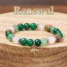 FuAttract Growth Harmony & Positive Energy Green Aventurine Moonstone Unakite Chrysocolla Forest Style Bracelet - 8mm - image 0