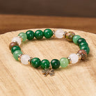 FuAttract Growth Harmony & Positive Energy Green Aventurine Moonstone Unakite Chrysocolla Forest Style Bracelet - image 2