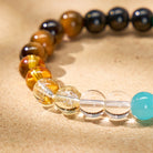 FuAttract Prosperity & Success Energy Tiger Eye Malachite Green Aventurine Wealth Bracelet - image 5