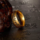FuAtrract Inner Peace & Protection Om Mani Padme Hum Mindfulness Mantra Ring - image 1