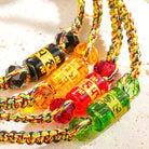 FuAtrract Protection & Prosperity Agate Five Element Colorful Cord Bracelet with Om Mani Mantra  - image 7