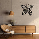 FuAttract Transformation Grace & Renewal Butterfly Floral Metal Wall Decor Home Art Decor - image 9