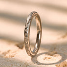 FuAttract Prosperity Luck & Good Fortune Gold FU Stainless Steel Ring - US 12 - Silver - image 7
