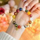 FuAttract Fortune Abundance & Blessing Agate Bead Five Wealth Gods Fu Character Bracelet - image 3