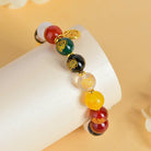 FuAttract Fortune Abundance & Blessing Agate Bead Five Wealth Gods Fu Character Bracelet - image 4