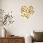 FuAttract Love Harmony & Growth Heart Shaped Tree Birds Metal Wall Decor Home Art Decor - image 17