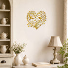 FuAttract Love Harmony & Growth Heart Shaped Tree Birds Metal Wall Decor Home Art Decor - image 18