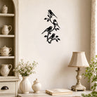FuAttract Freedom Connection & Growth Four Birds on Branch Metal Wall Decor Home Art Decor - image 9