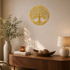 FuAttract Growth Wisdom & Inner Harmony Tree of Life Meditation Buddha Metal Wall Decor Home Art Decor - image 12