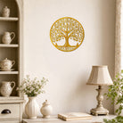 FuAttract Growth Wisdom & Inner Harmony Tree of Life Meditation Buddha Metal Wall Decor Home Art Decor - image 19