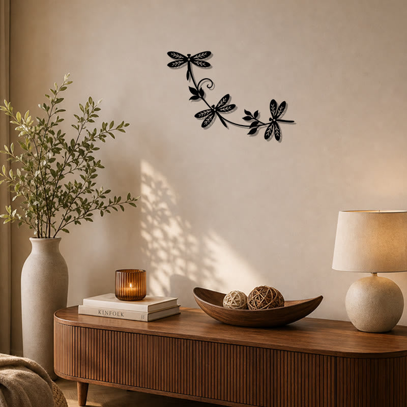 FuAttract Transformation Renewal & Freedom Dragonfly Metal Wall Decor Home Art Decor - image 7