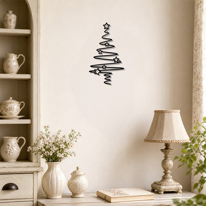 FuAttract Hope Joy & Creativity Christmas Tree Metal Wall Decor Home Art Decor - image 8