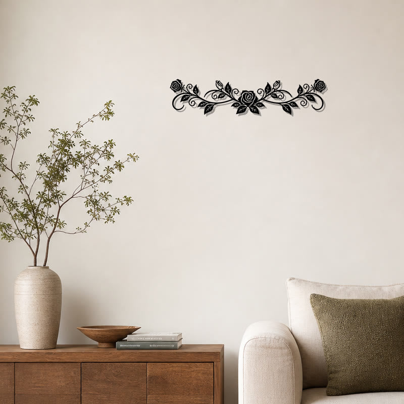 FuAttract Elegance Romance & Flourishing Rose Metal Wall Decor Home Art Decor - image 6